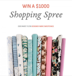 Marcy Tilton Fabrics $1,000 Giveaway prize ilustration