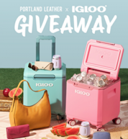Portland Leather x Igloo Cooler Giveaway prize ilustration