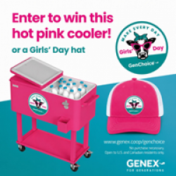 Genex Celebrate Girls Day Giveaway prize ilustration