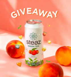 Steaz Peach Tea Sweepstakes prize ilustration