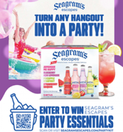 Seagrams Escapes Party Essentials Sweepstakes prize ilustration