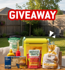 Harvest Snaps BBQ Sidekick Sweepstakes prize ilustration