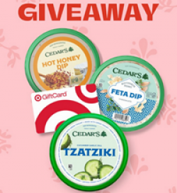 Cedars Foods x Target Giveaway prize ilustration