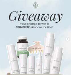 The Spa Dr. Skincare Sweepstakes prize ilustration