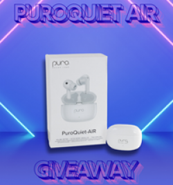 PuroQuiet Air Headphones Giveaway prize ilustration
