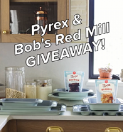 Bobs Red Mill x Pyrex Giveaway prize ilustration