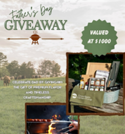 Grass Roots Coop Fathers Day Sweepstakes prize ilustration
