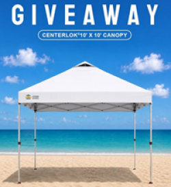 Crown Shades Pop-Up Canopy Giveaway prize ilustration