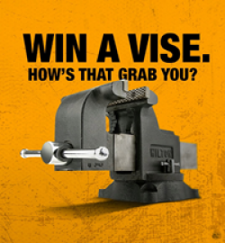 Wilton Shop Bench Vise Giveaway prize ilustration