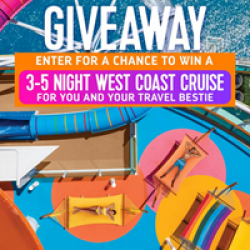 Royal Caribbean West Coast Cruise Giveaway prize ilustration