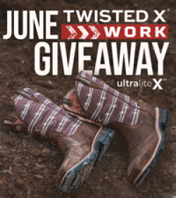 Twisted X Work Boot Giveaway prize ilustration