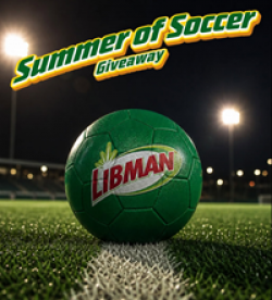 Libman Summer of Soccer Sweepstakes prize ilustration