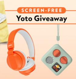 Screen-Free Yoto Sweepstakes prize ilustration