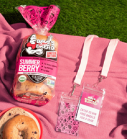 Summer Berry Bagel Giveaway prize ilustration
