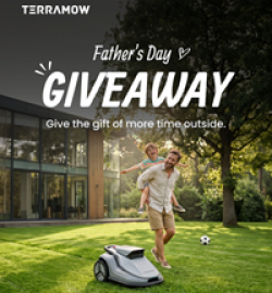 TerraMow Fathers Day Giveaway prize ilustration