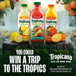 Passport to Tropics Sweepstakes prize ilustration