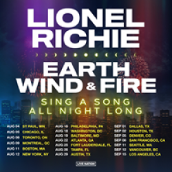 Earth, Wind and Fire Flyaway Sweepstakes prize ilustration