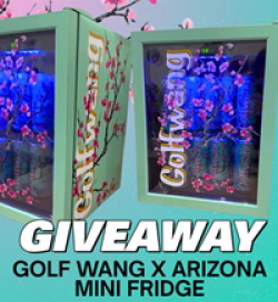 GOLF WANG x AriZona Mini Fridge Giveaway prize ilustration