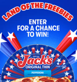 Jacks Pizza Summer Sweepstakes prize ilustration