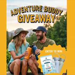 Adventure Buddy Giveaway prize ilustration