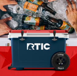 RTIC 4th of July Sweepstakes prize ilustration