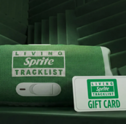 The Sprite Living Tracklist Sweepstakes prize ilustration