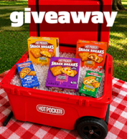 Hot Pockets Cooler Giveaway prize ilustration