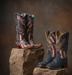 Corral Boots Patriotic Giveaway prize ilustration