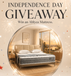Ablyea Hybrid Mattress Giveaway prize ilustration